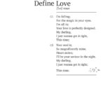 Luke White Define Love T shirt Design